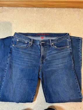 Lucky Brand Straight Leg Dark Blue Denim Jeans